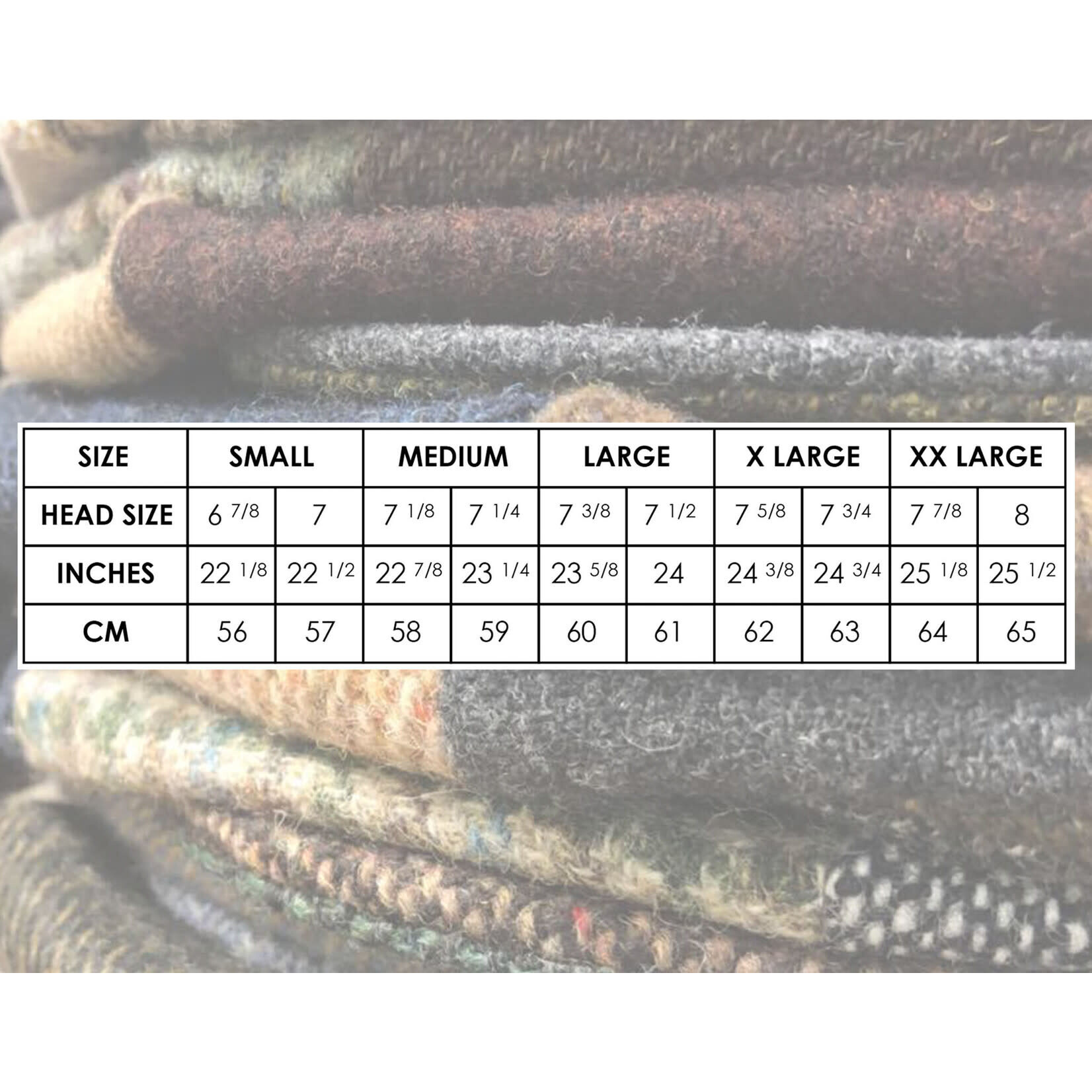 CAPS & HATS DONEGAL TOURING WOOL HANNA HAT - Brn/Khaki S&P Herringbone