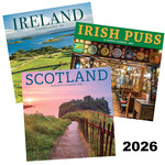 MISC NOVELTY CLEARANCE: 2026 WALL CALENDARS - Celtic Assorted