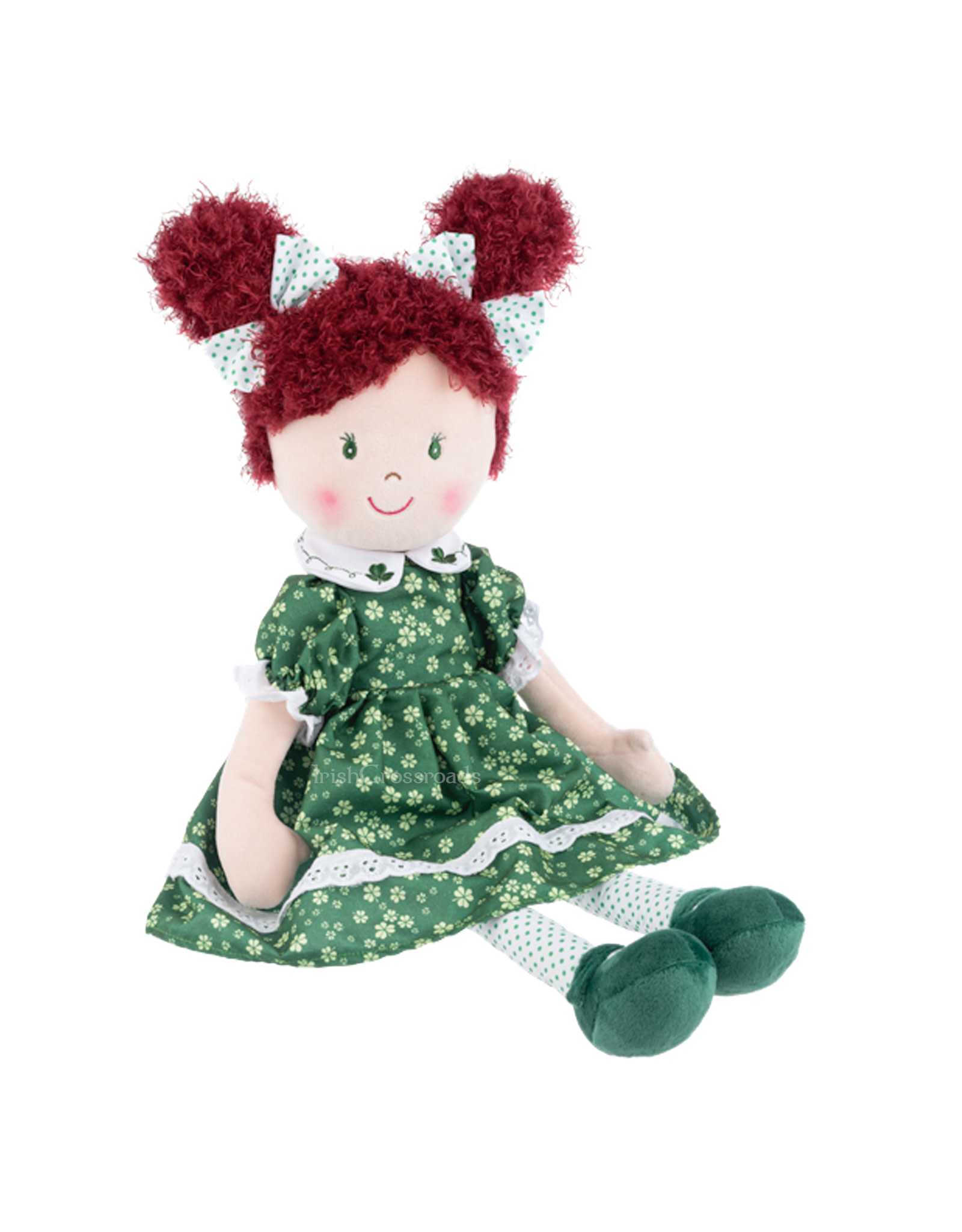 SHAMROCK RAG DOLL - Siobhan - Irish Crossroads
