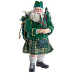 SANTAS "IRISH BAGPIPES" MUSICAL SANTA