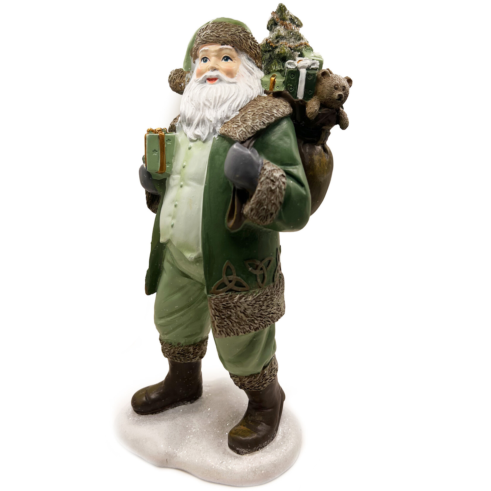 SANTAS OLD WORLD CELTIC SANTA FIGURINE