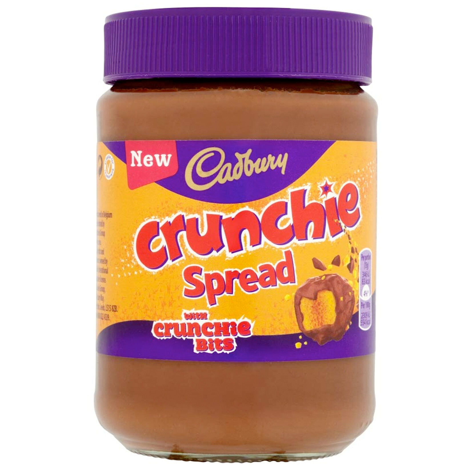JAMS & SAUCES CADBURY CRUNCHIE CHOCOLATE SPREAD (400g)