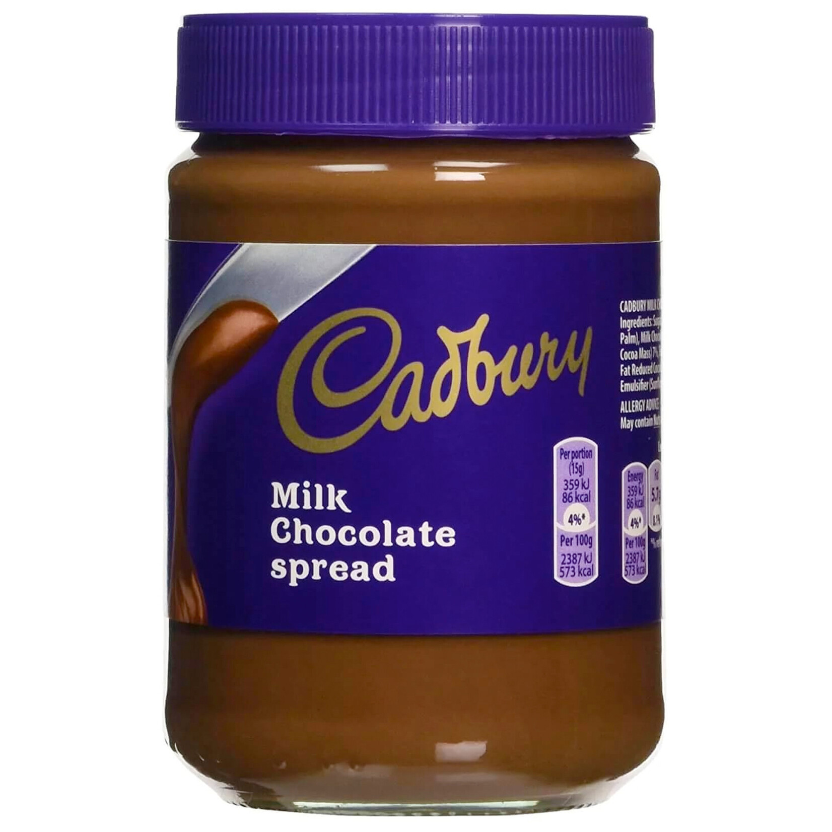 JAMS & SAUCES CADBURY MILK CHOCOLATE SPREAD (400g)