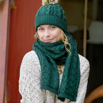 ACCESSORIES CHUNKY CABLE UNISEX SCARF