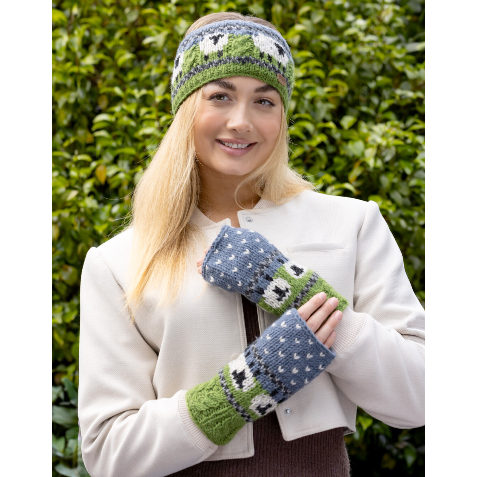 ACCESSORIES KNITTED IRISH SHEEP HEADBAND