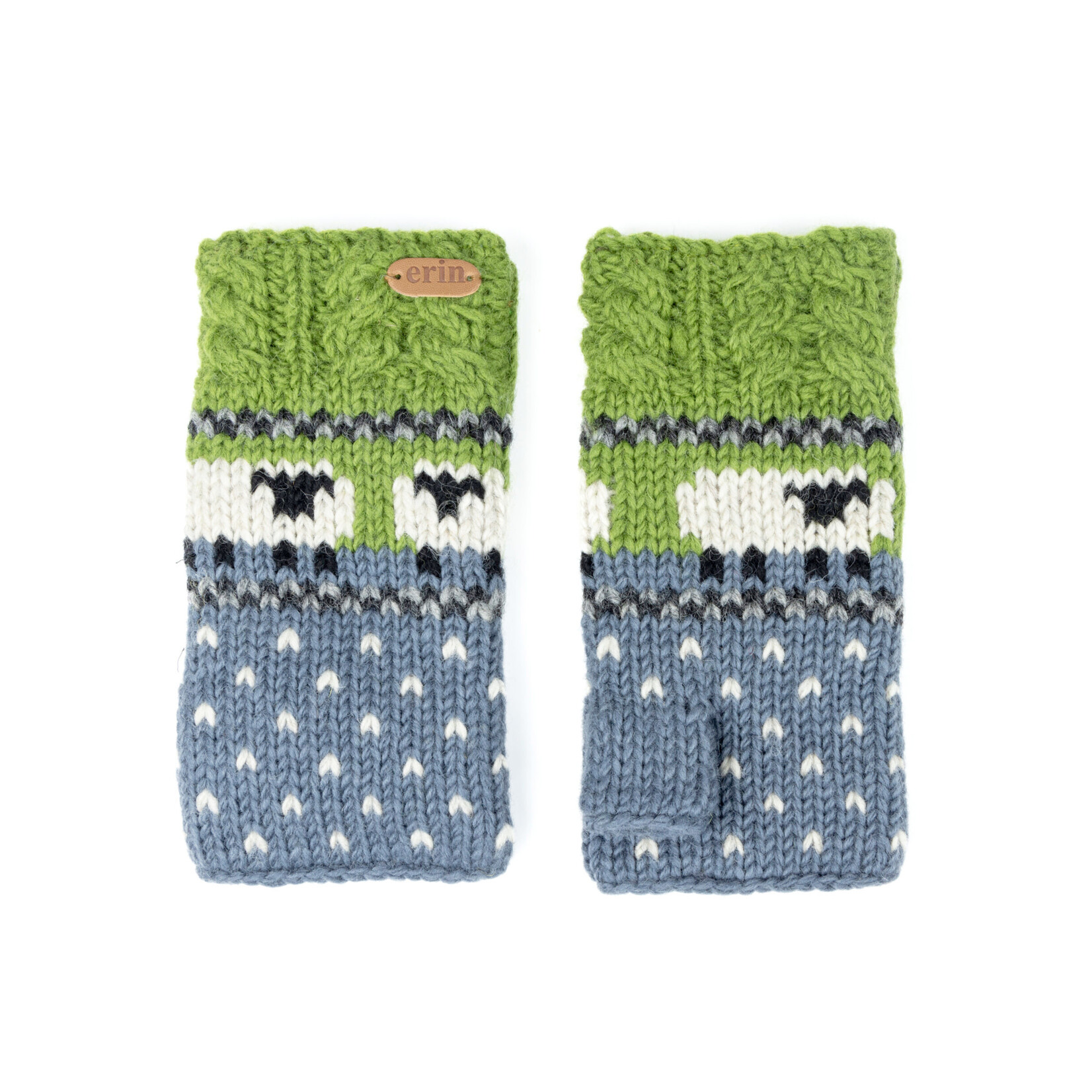 ACCESSORIES KNITTED IRISH SHEEP HANDWARMERS
