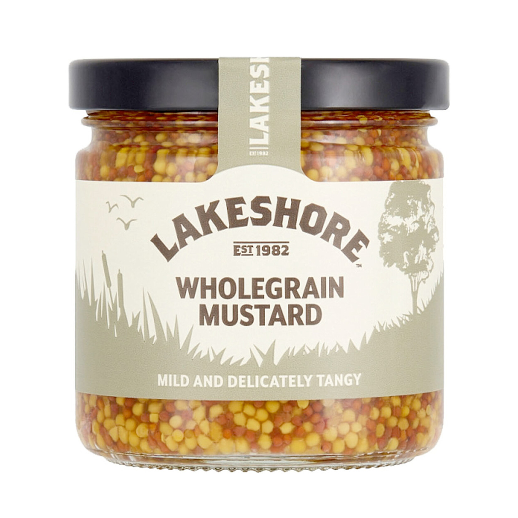 JAMS & SAUCES LAKESHORE WHOLEGRAIN MUSTARD (205g)