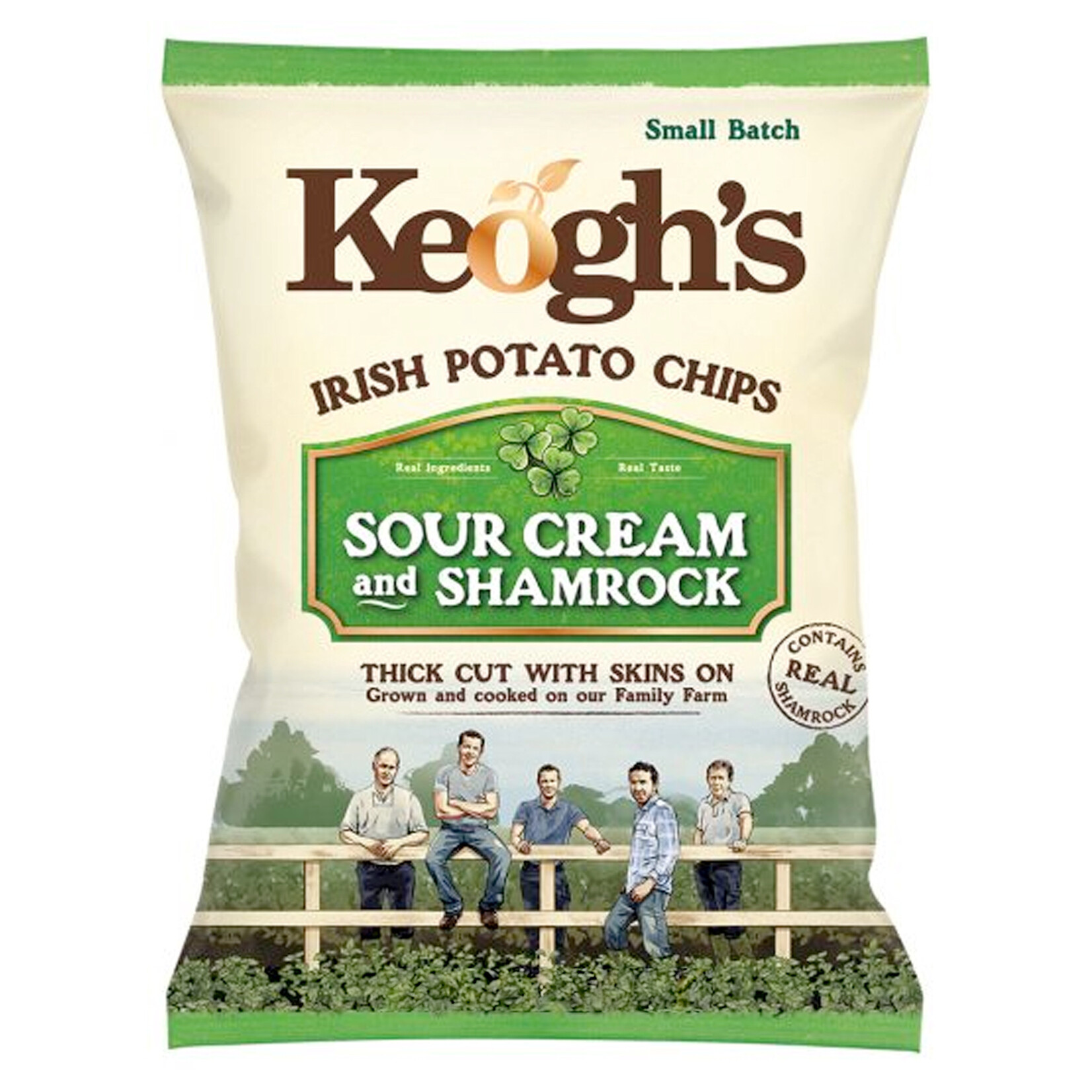 CRISPS / CHIPS KEOGH'S CRISPS (40g) - Sour Cream & Shamrock