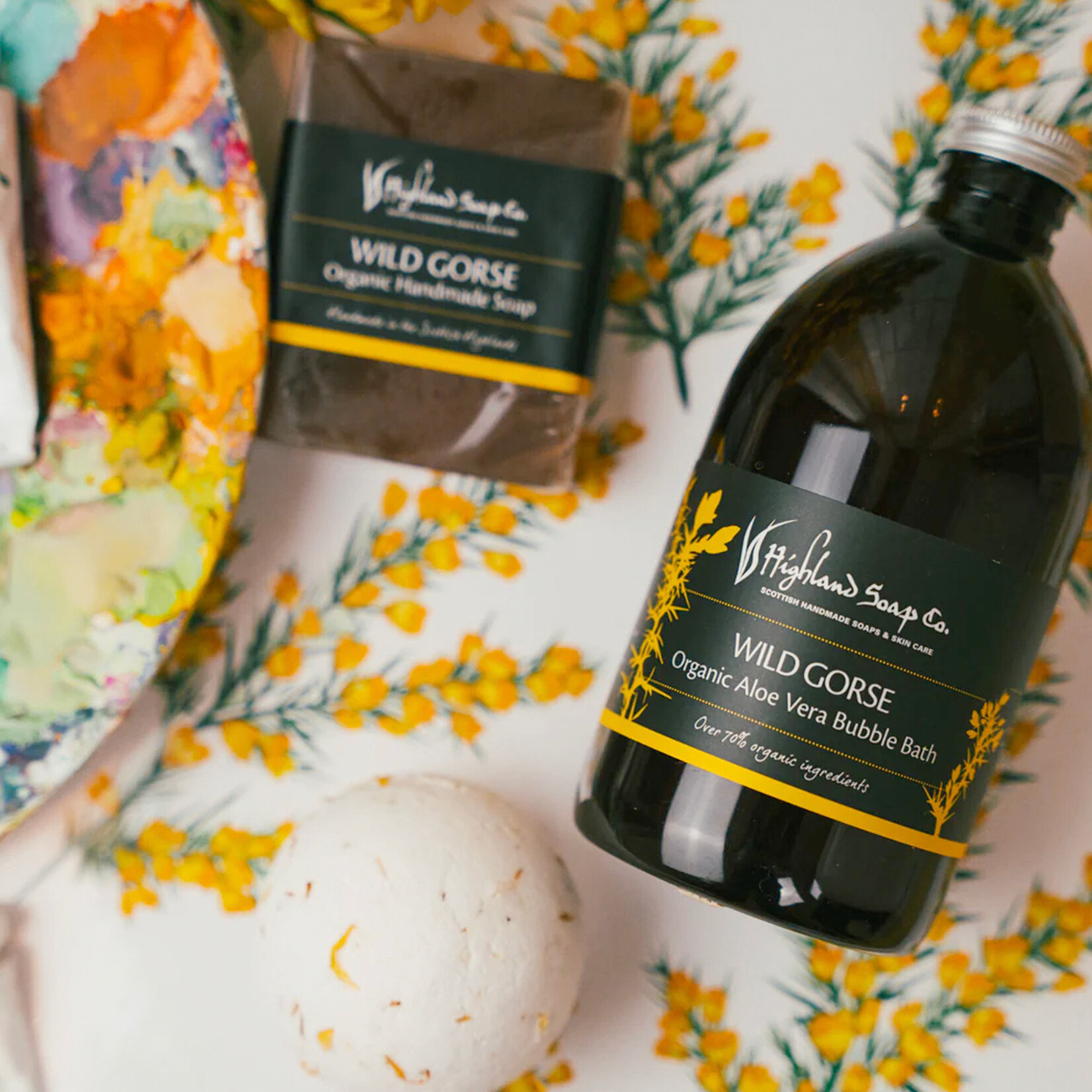 LOTIONS & SOAPS HIGHLAND SOAP CO. BUBBLE BATH (500mL) - Wild Gorse