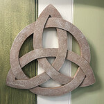 PLAQUES, SIGNS & POSTERS CLEARANCE - TRINITY KNOT WALL HANGING : FINAL SALE