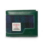 ACCESSORIES ISLANDER MENS WALLET w HARRIS TWEED Black Watch