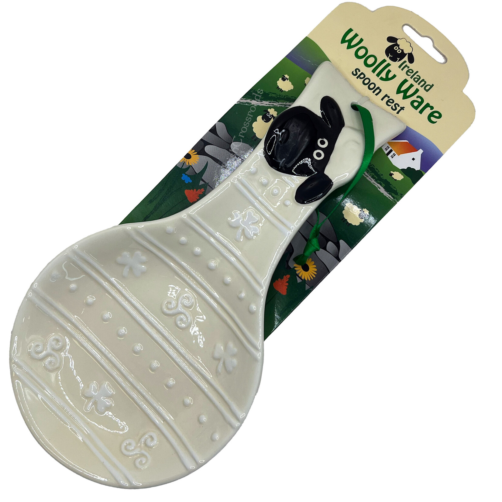 KITCHEN & ACCESSORIES “WOOLLY WARE” SHEEP SPOON REST