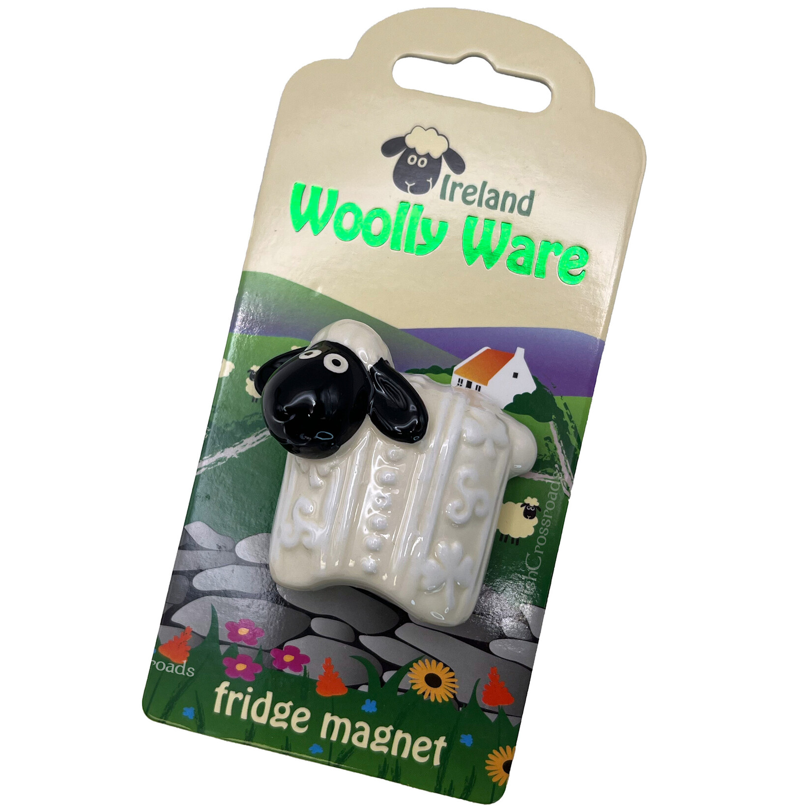 KITCHEN & ACCESSORIES “WOOLLY WARE” SHEEP FRIDGE MAGNET