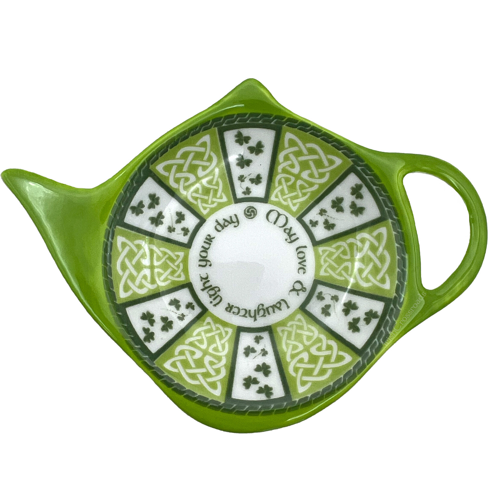 KITCHEN & ACCESSORIES CELTIC CLARA TEABAG HOLDER - MAY LOVE & LAUGHTER