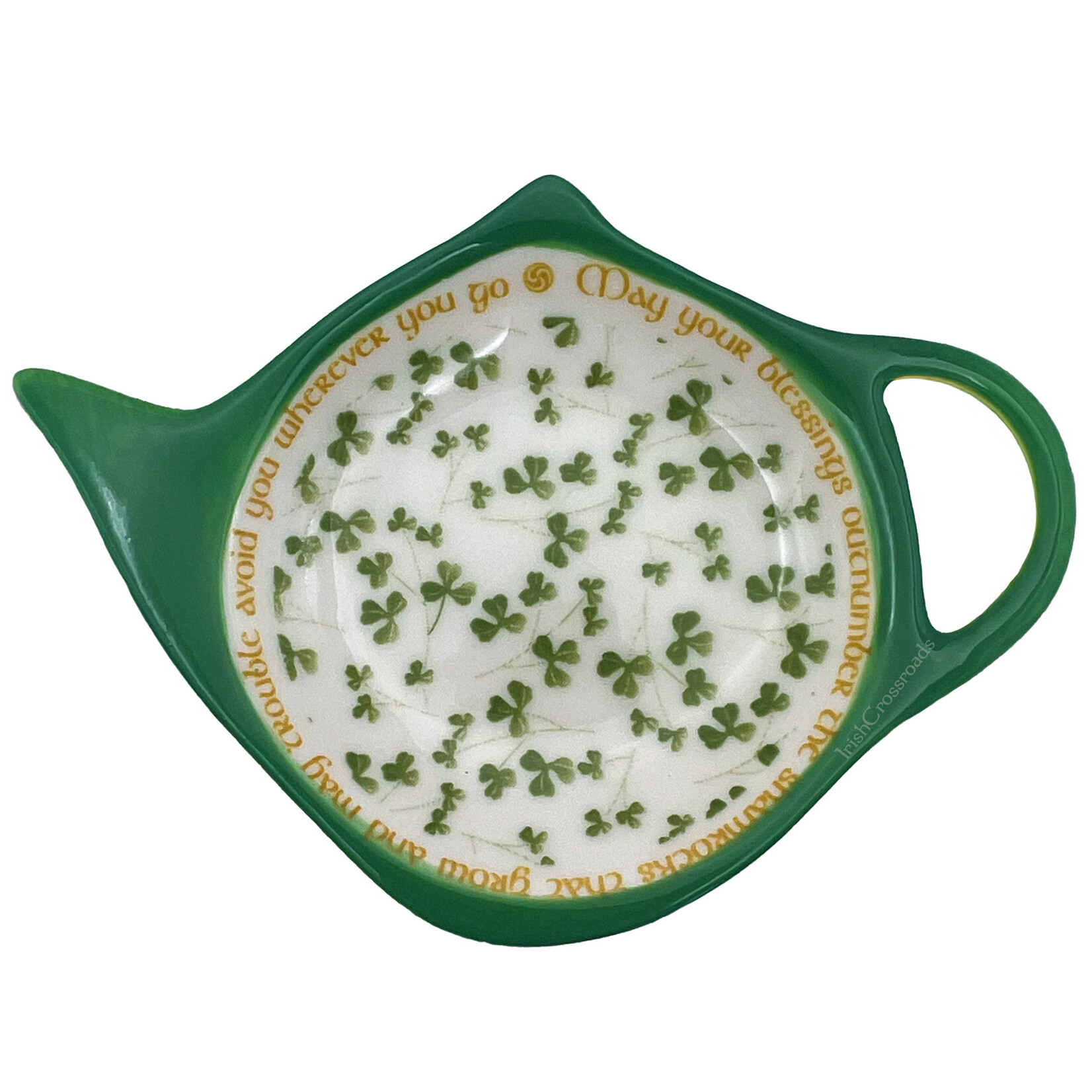 KITCHEN & ACCESSORIES CELTIC CLARA TEABAG HOLDER - MAY YOUR BLESSING