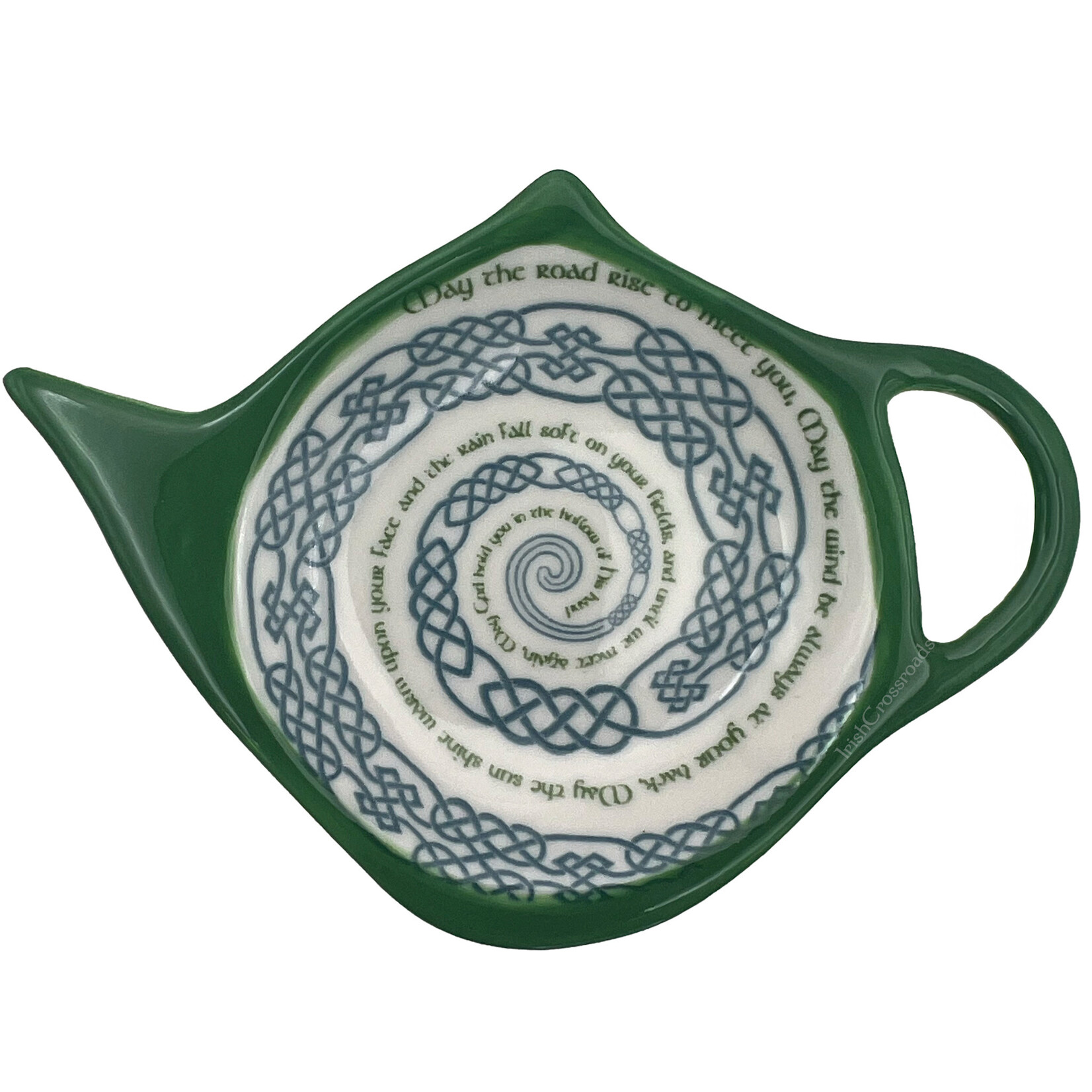 KITCHEN & ACCESSORIES CELTIC CLARA TEABAG HOLDER - MAY THE ROAD RISE
