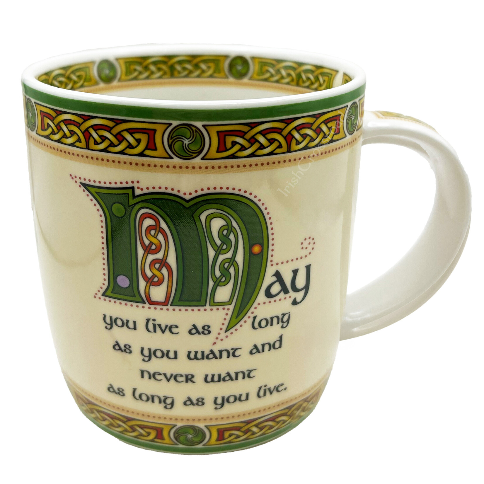 TEAPOTS, MUGS & ACCESSORIES CELTIC CLARA MUG - MAY YOU LIVE BLESSING