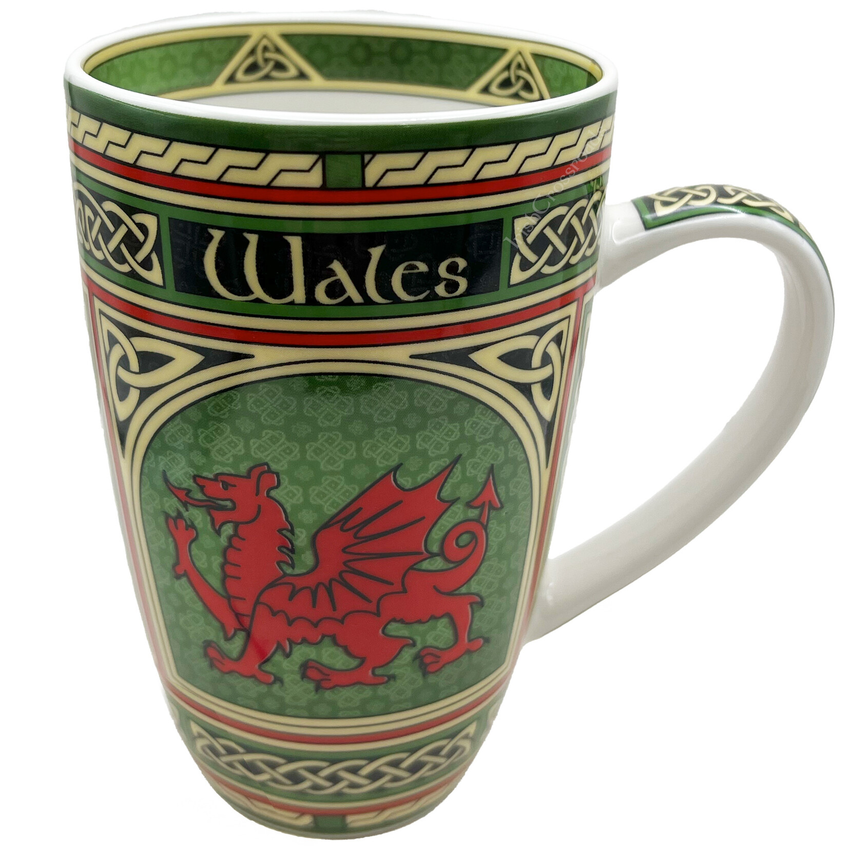 TEAPOTS, MUGS & ACCESSORIES CELTIC CLARA MUG - WALES DRAGON WINDOW