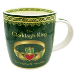 TEAPOTS, MUGS & ACCESSORIES CELTIC SPIRAL MUG - CLADDAGH RING