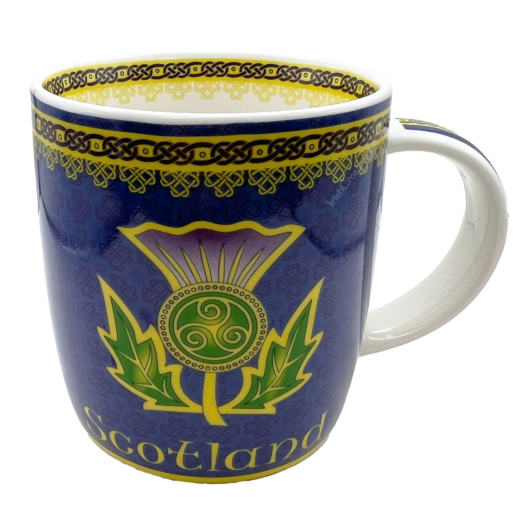 KITCHEN & ACCESSORIES SCOTTISH WINDOW THISTLE MUG