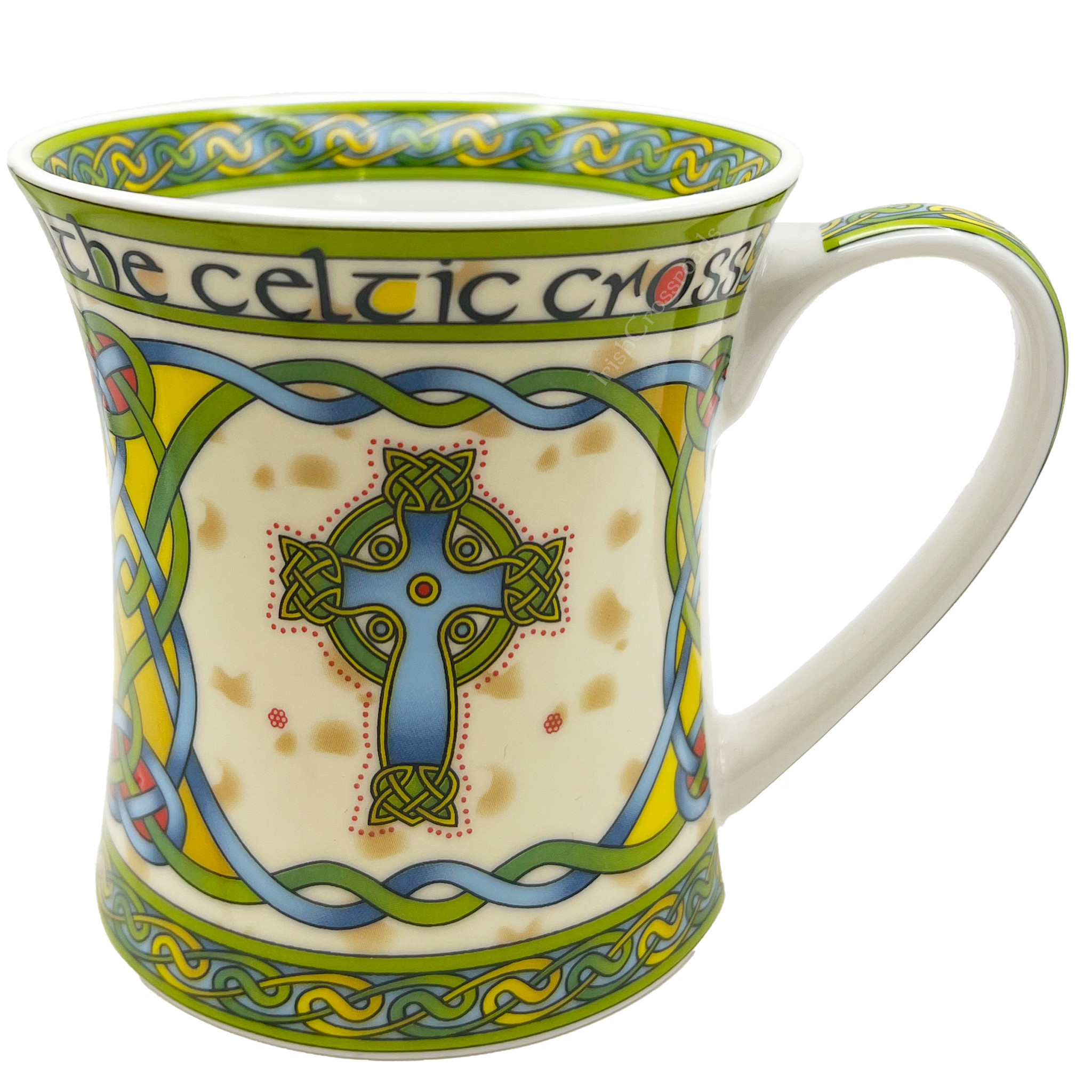 CELTIC WEAVE 'HIGH CROSS' MUG - Irish Crossroads