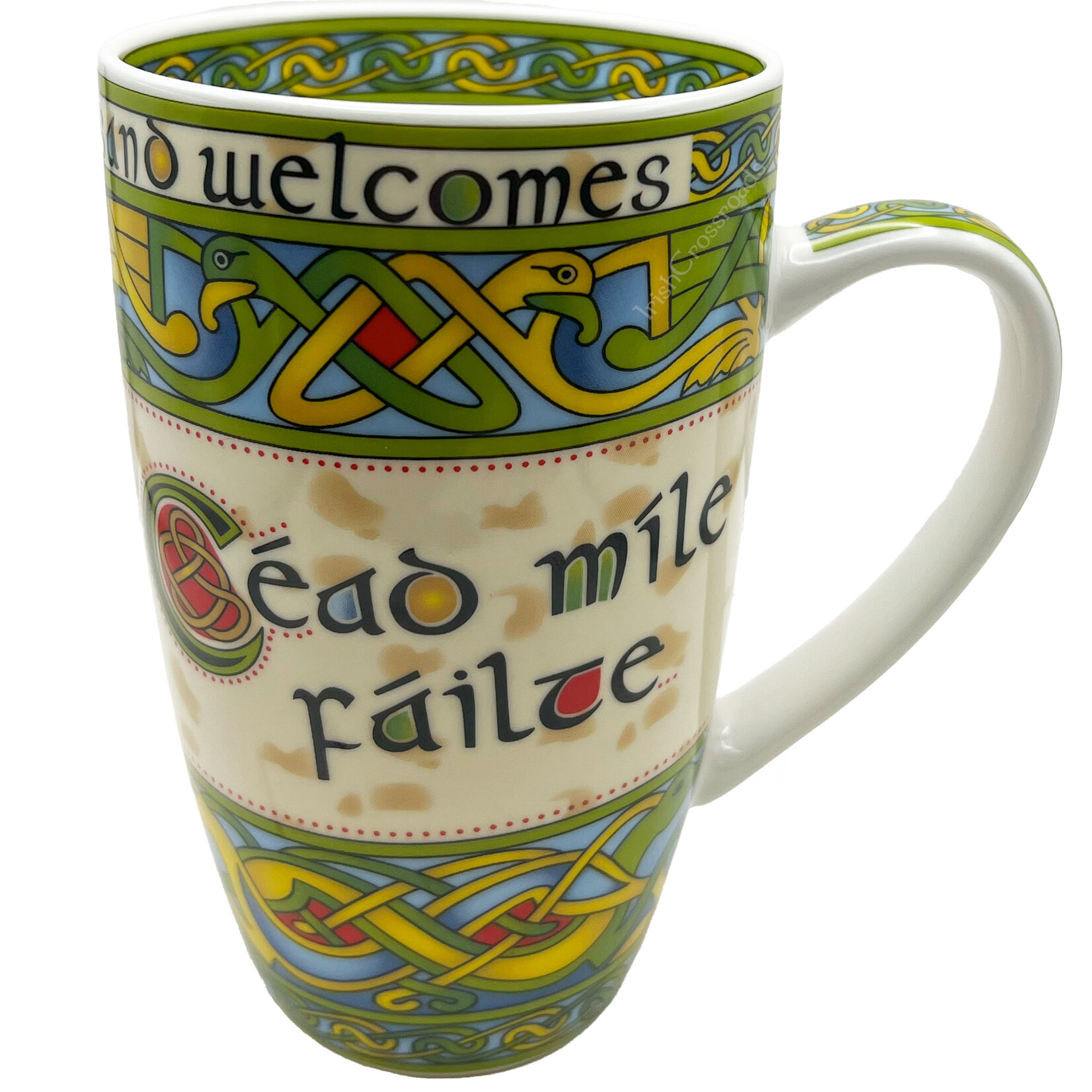 KITCHEN & ACCESSORIES CELTIC WEAVE 'CEAD MILE FAILTE' MUG