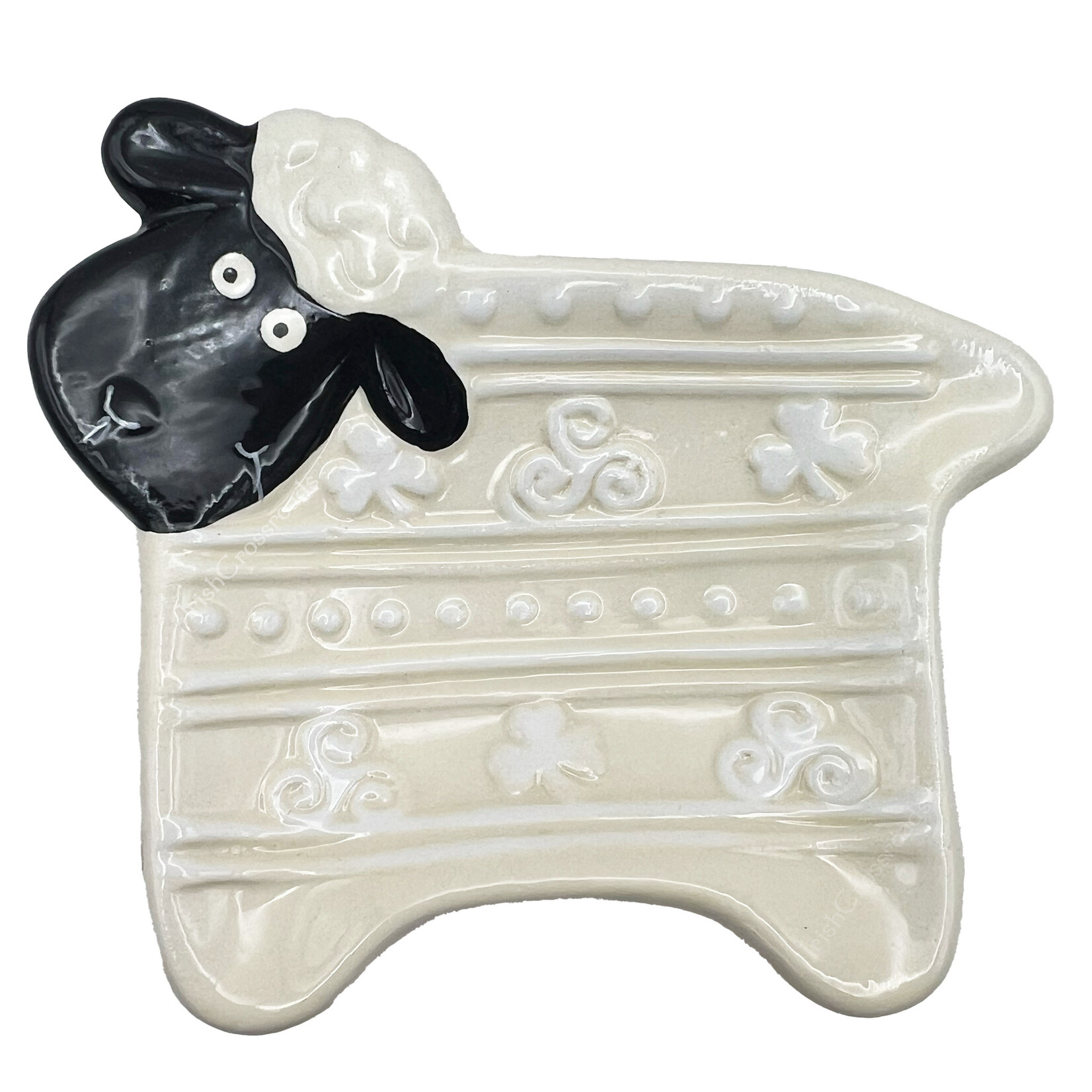 KITCHEN & ACCESSORIES “WOOLLY WARE” SHEEP TEABAG HOLDER