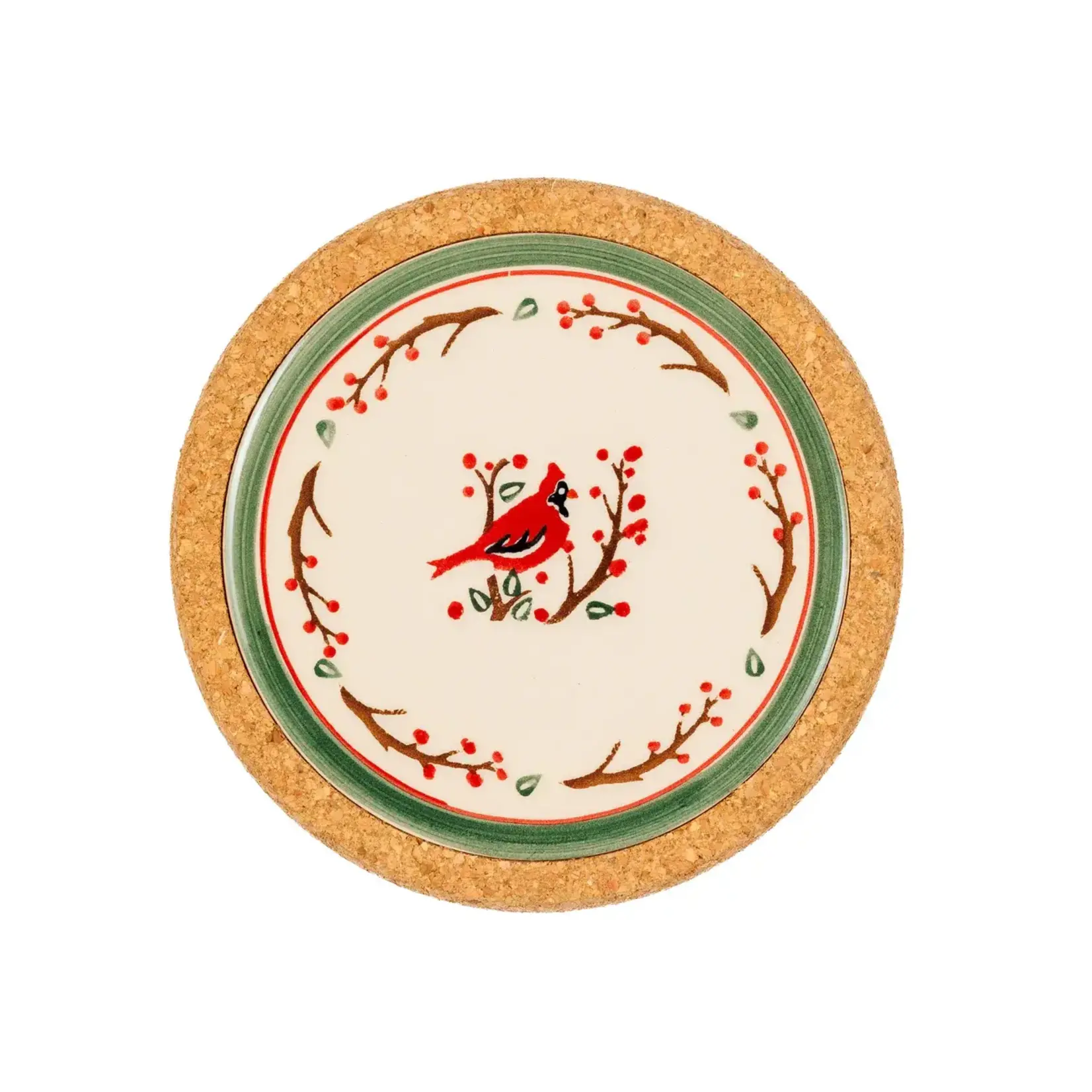 HOLIDAY NICHOLAS MOSSE TRIVET - Berry Bird