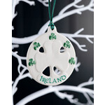 ORNAMENTS BELLEEK ORNAMENT - Ireland Shamrock