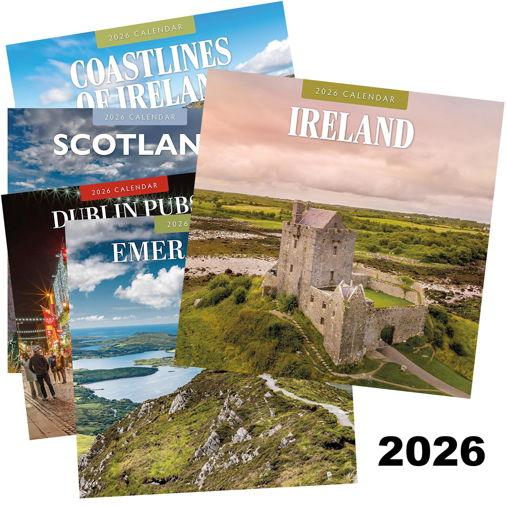 NOVELTY CELTIC 2026 WALL CALENDARS - Assorted