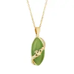 PENDANTS & NECKLACES SOLVAR GP CLADDAGH CAT EYE PENDANT