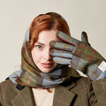 ACCESSORIES ISLANDER LADIES GLOVES w HARRIS TWEED
