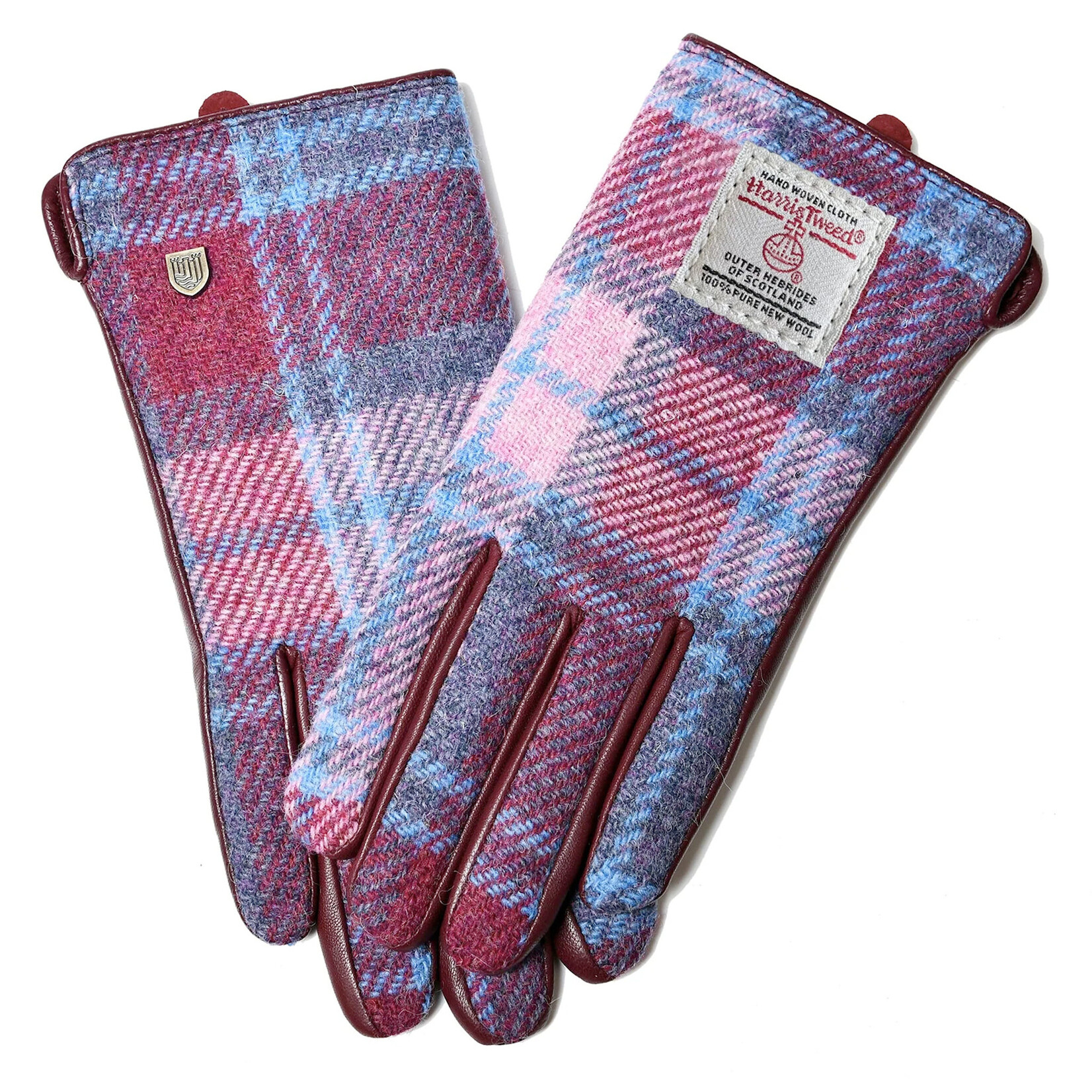 ACCESSORIES ISLANDER LADIES GLOVES w HARRIS TWEED