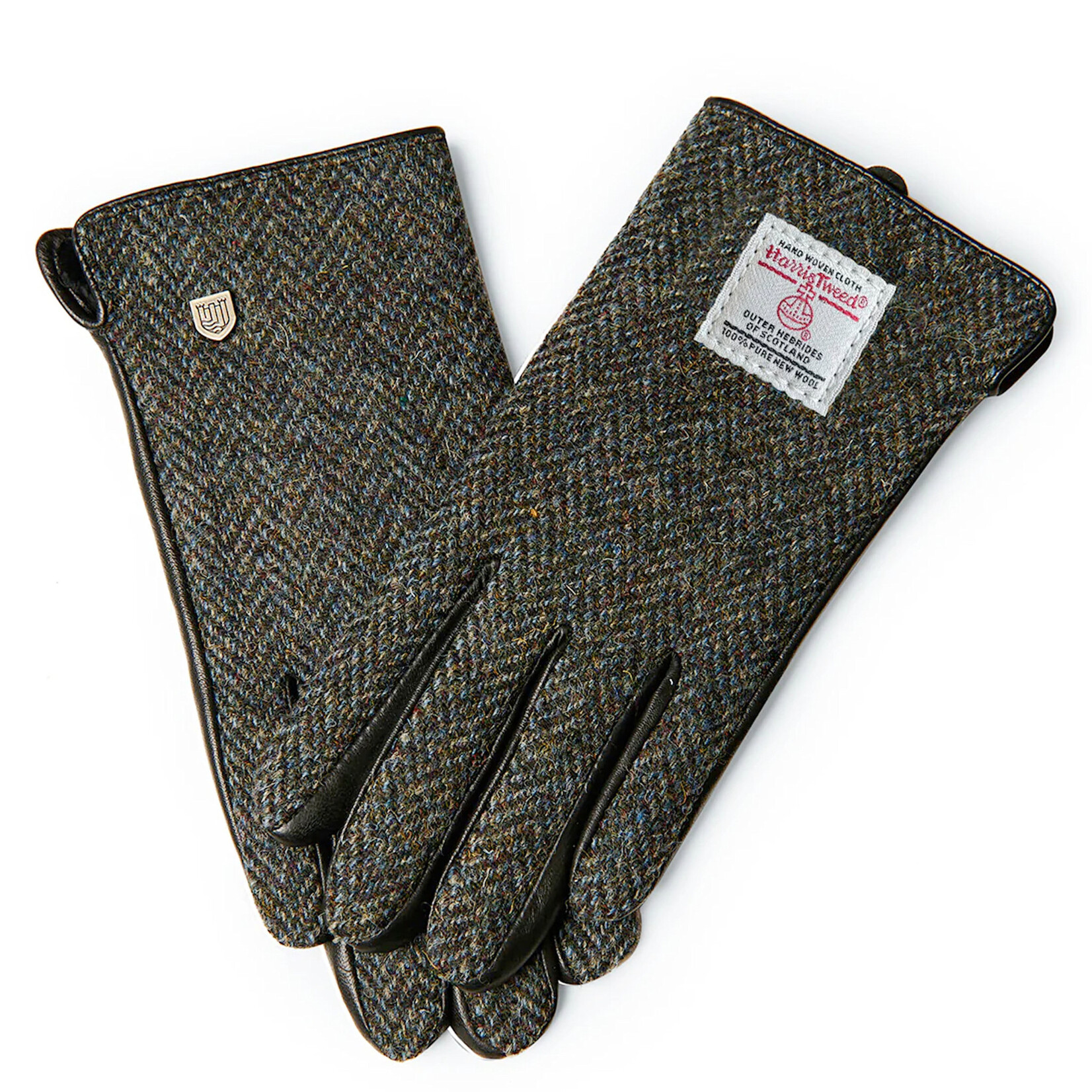 ACCESSORIES ISLANDER MENS GLOVES w HARRIS TWEED