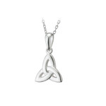 PENDANTS & NECKLACES SOLVAR STERLING MINI TRINITY PENDANT