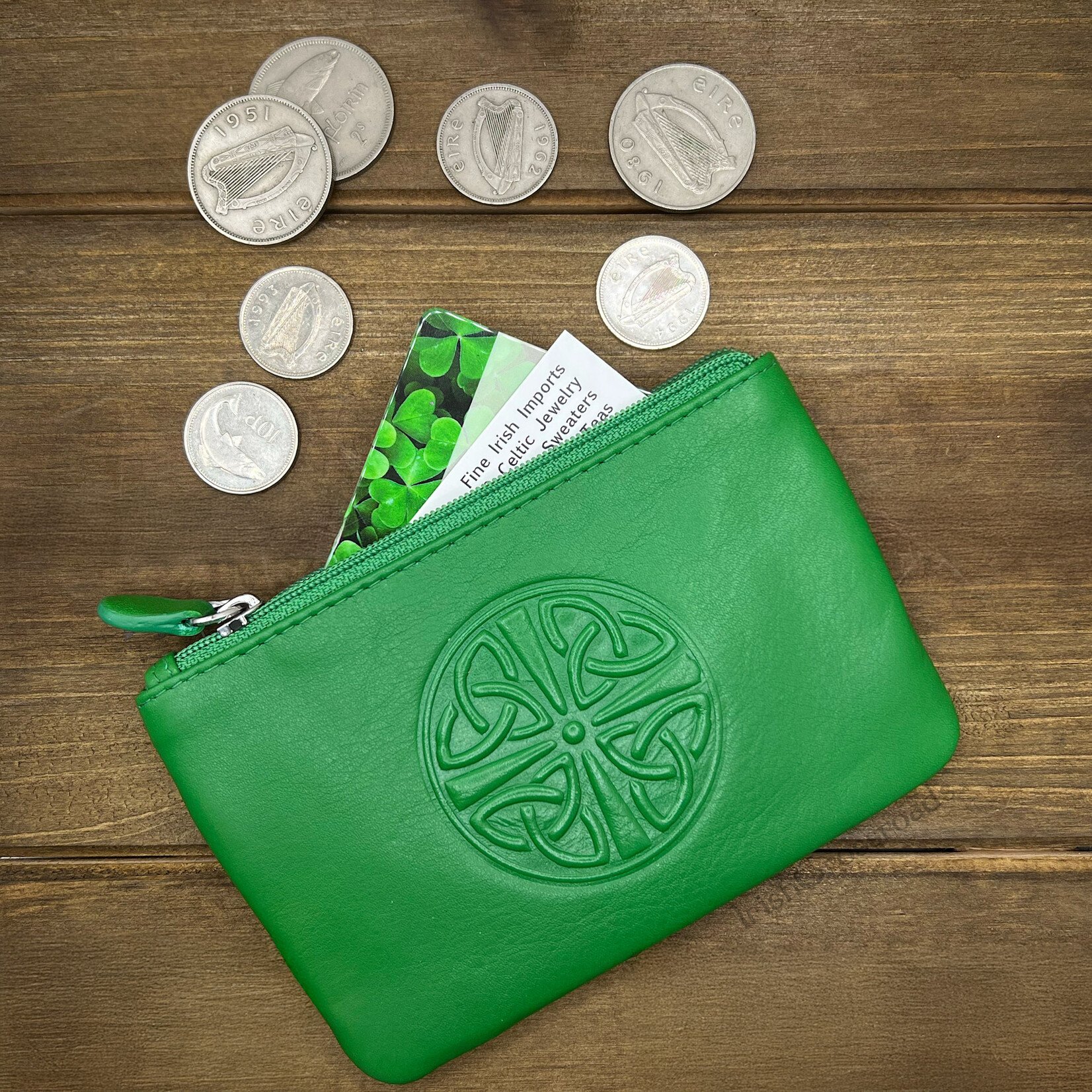 ACCESSORIES CELTIC LEATHER COIN PURSE