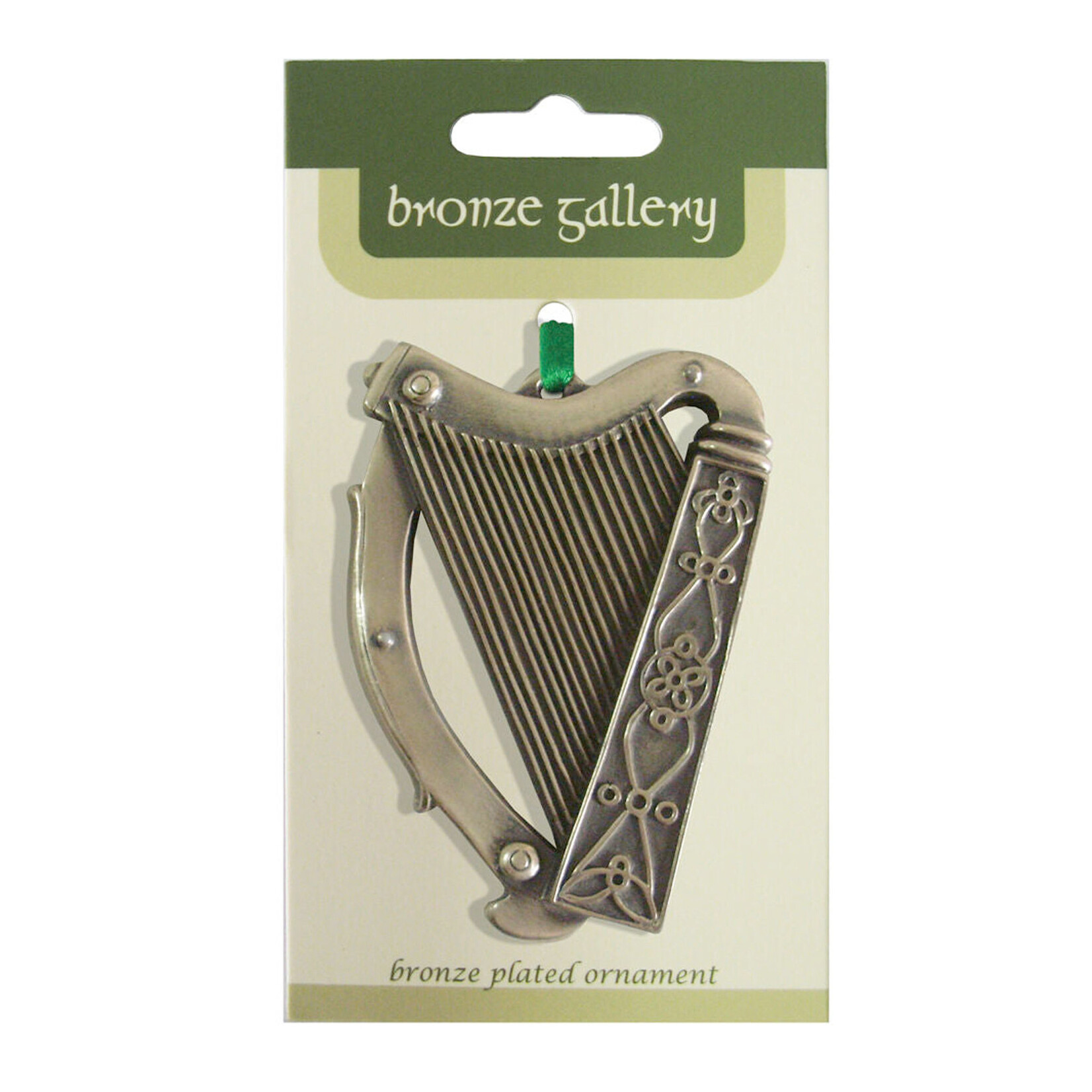 ORNAMENTS CELTIC BRONZE GALLERY ORNAMENT - Harp