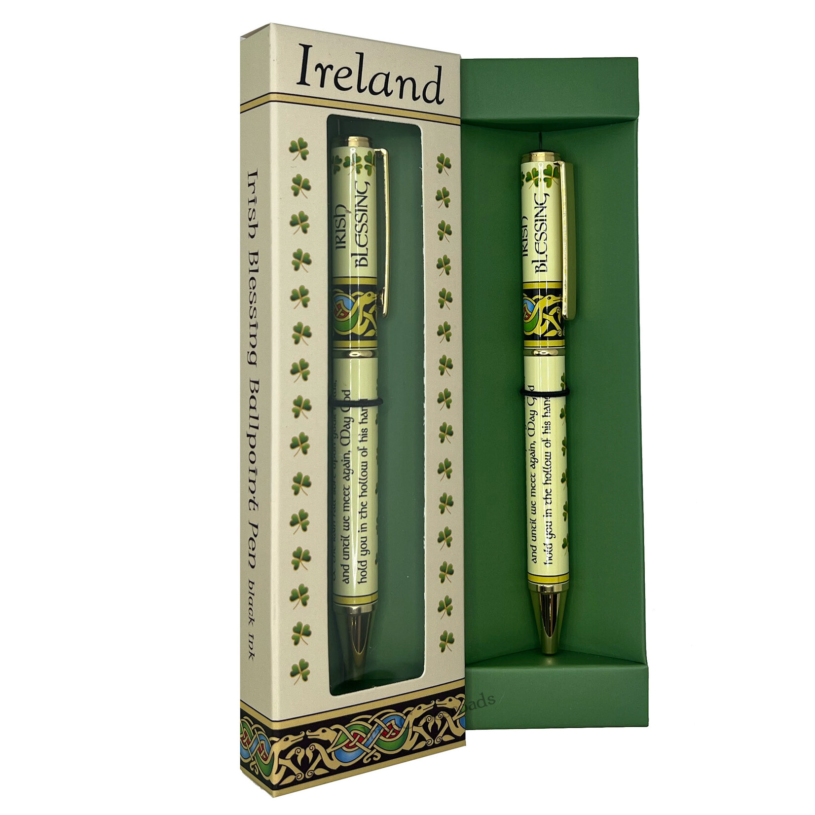NOVELTY CELTIC PEN - Irish Blessing