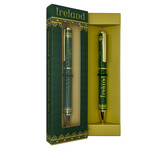 NOVELTY CELTIC PEN - Spiral Shamrock