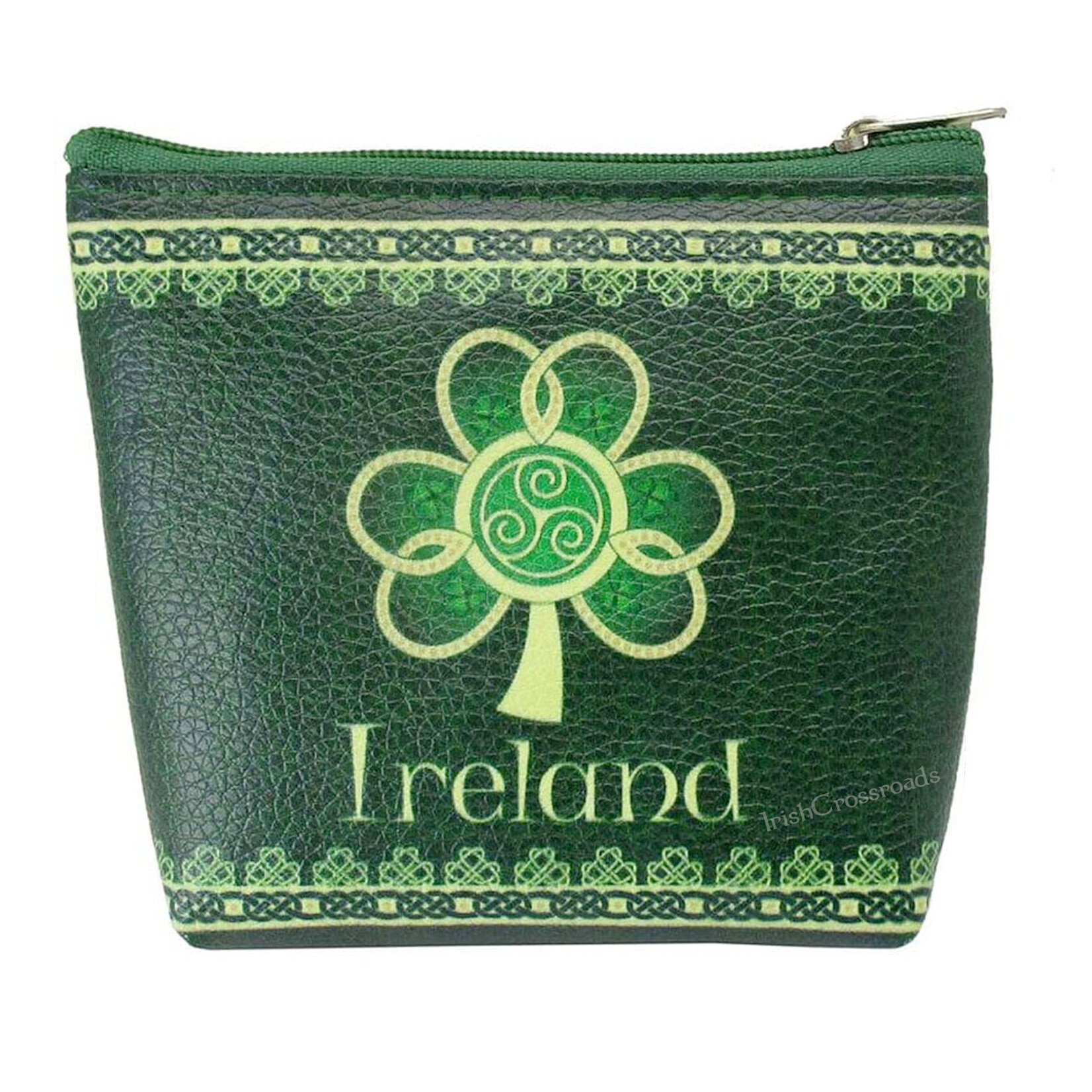 ACCESSORIES ZIP COIN PURSE - Shamrock