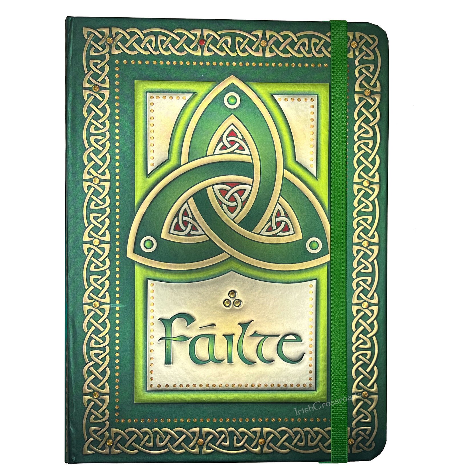 NOVELTY LARGE CELTIC NOTEBOOK - Trinity Failte