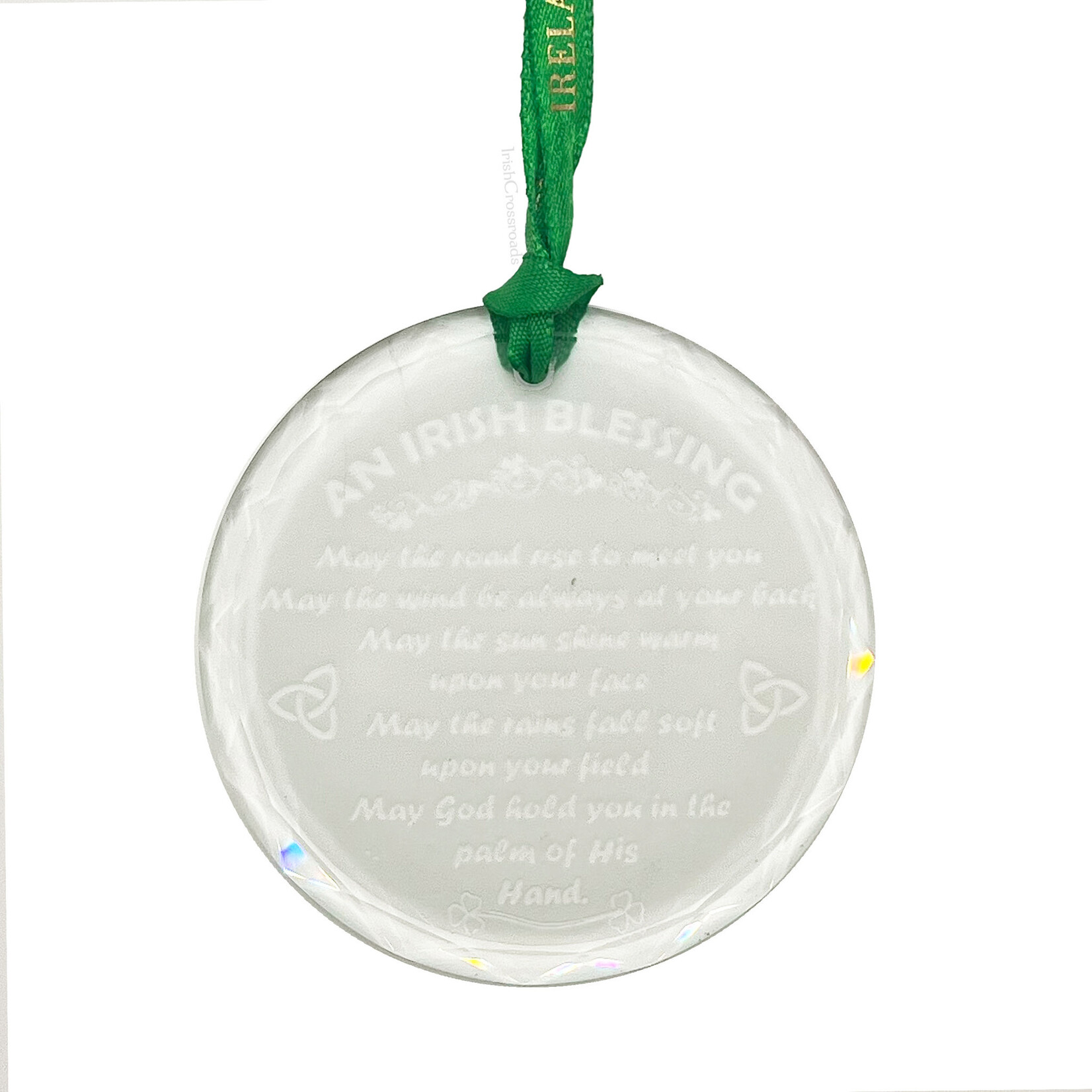 ORNAMENTS BOXED IRISH CRYSTAL ORNAMENT