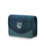 ACCESSORIES ISLANDER CARD CASE w HARRIS TWEED Black Watch Tartan