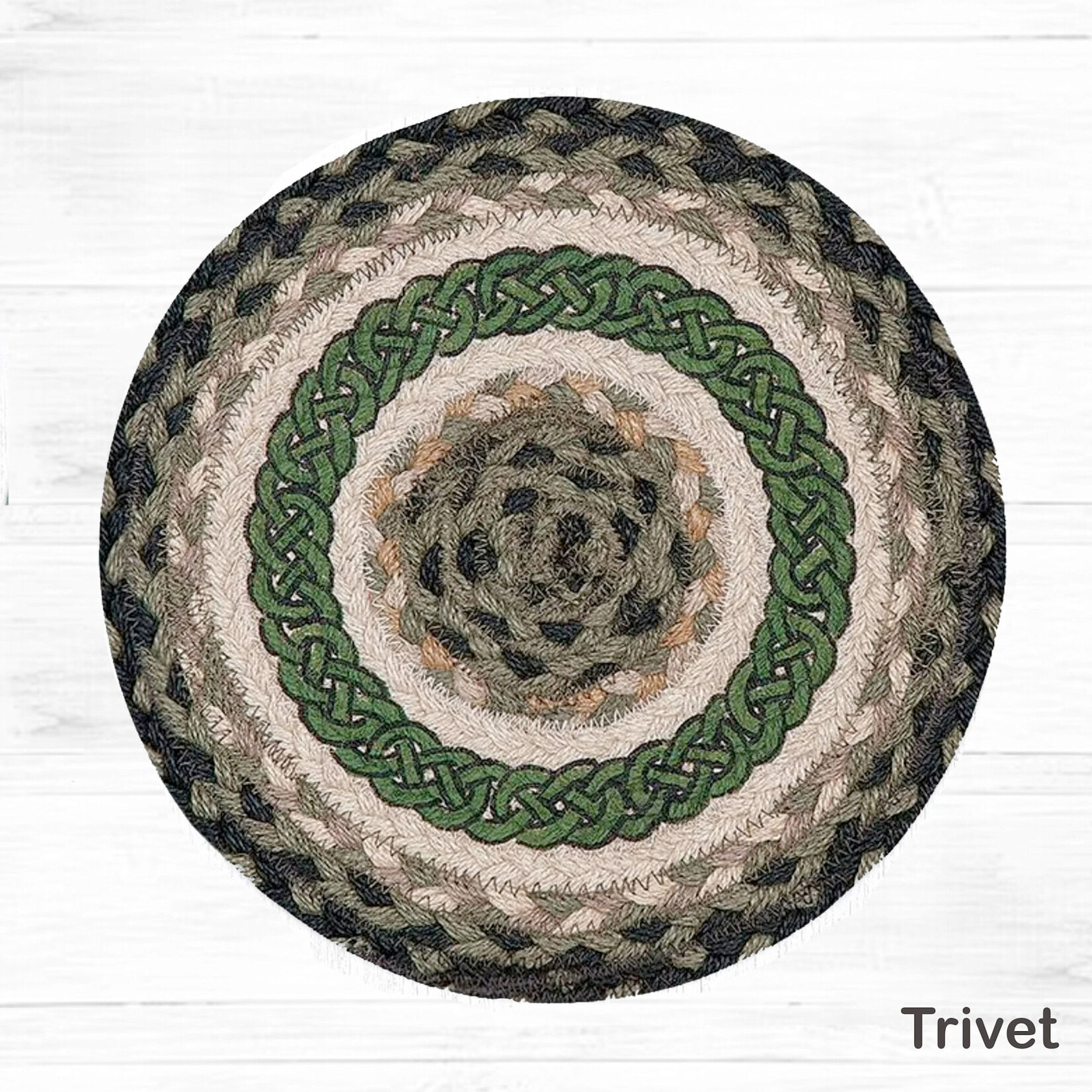 KITCHEN & ACCESSORIES IRISH KNOT JUTE TRIVET