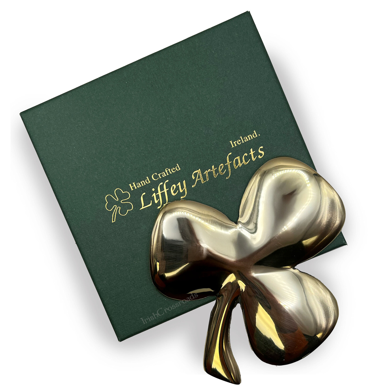 DECOR BRASS SHAMROCK