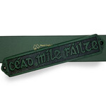 DECOR "CEAD MILE FAILTE" GREEN/BLACK PLAQUE