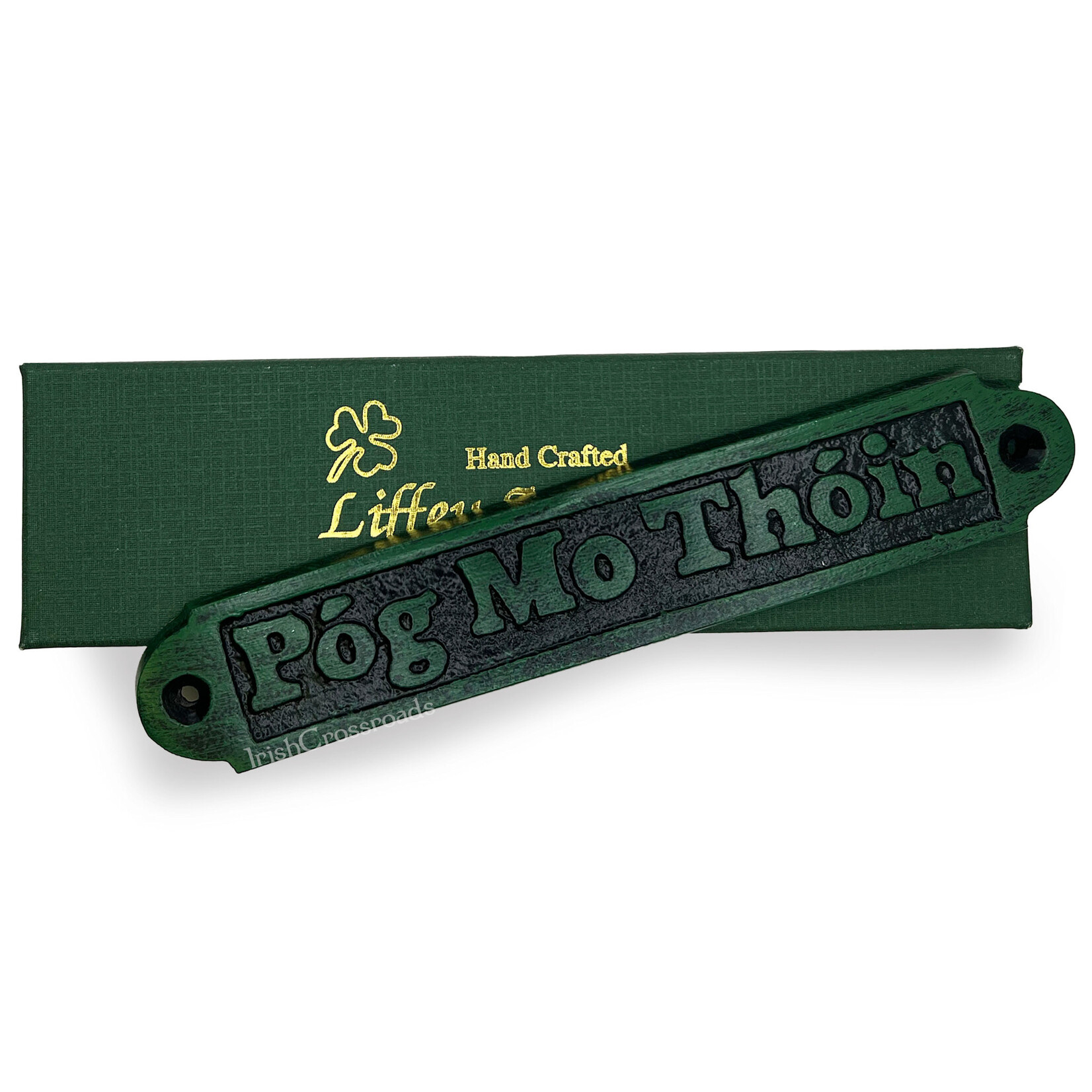 DECOR "POG MO THOIN" GREEN/BLACK PLAQUE