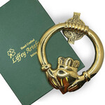 DECOR CLADDAGH BRASS DOOR KNOCKER - Large