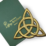 DECOR TRINITY KNOT BRASS DOORKNOCKER - Large