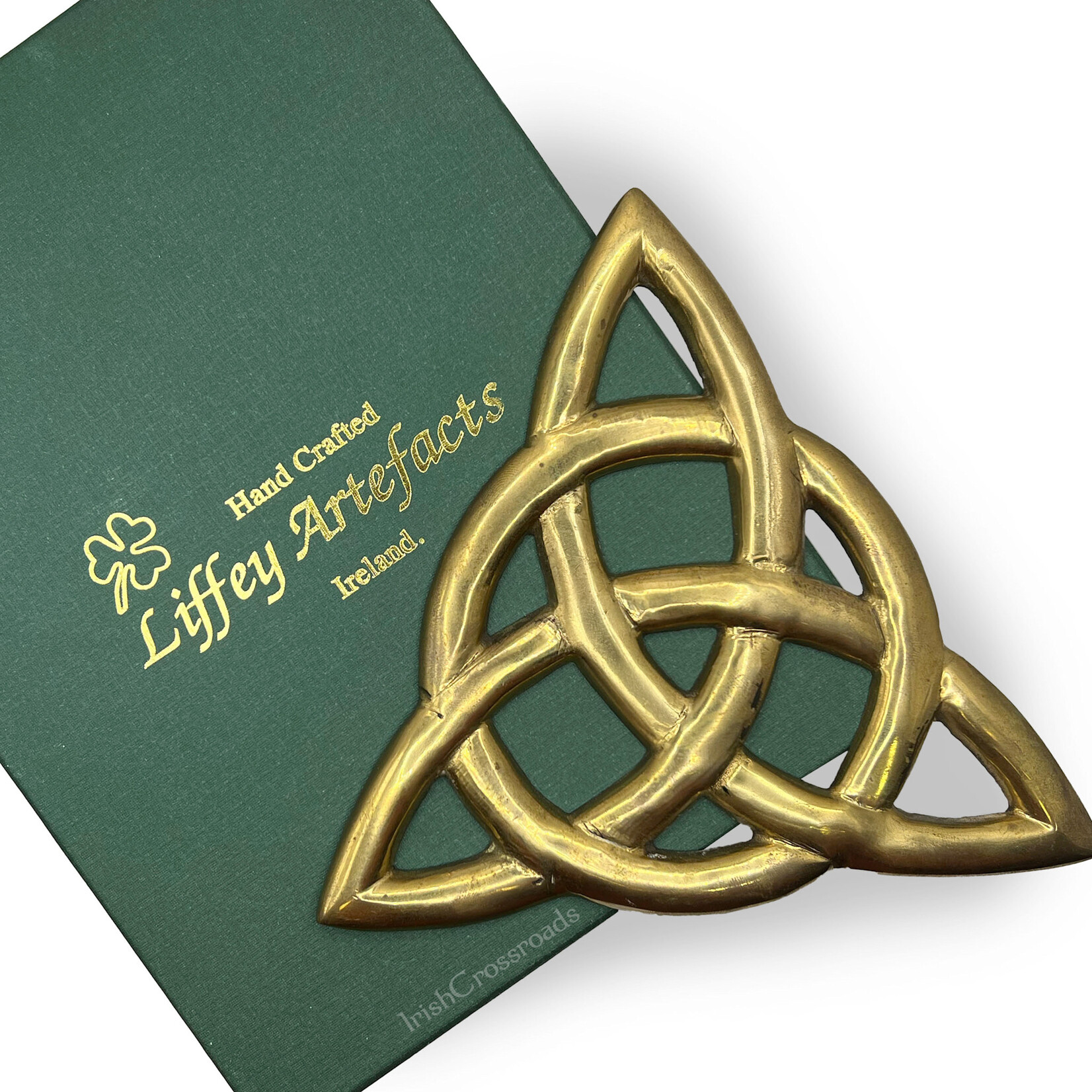 DECOR TRINITY KNOT BRASS DOORKNOCKER - Large